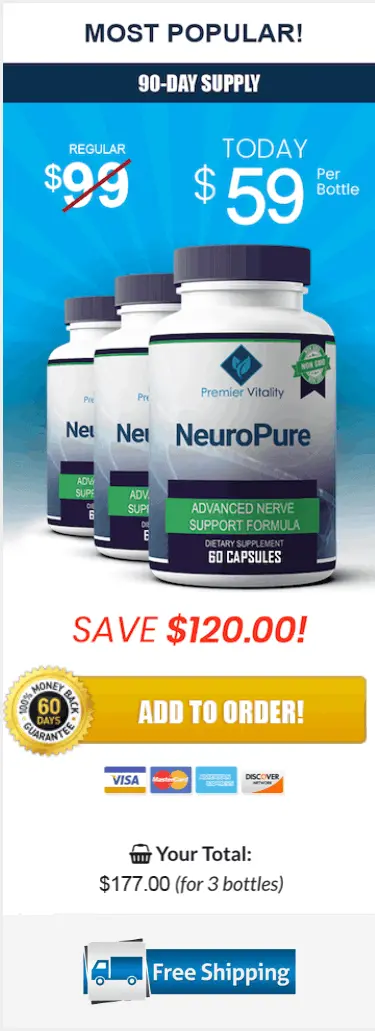 NeuroPure 3 bottle